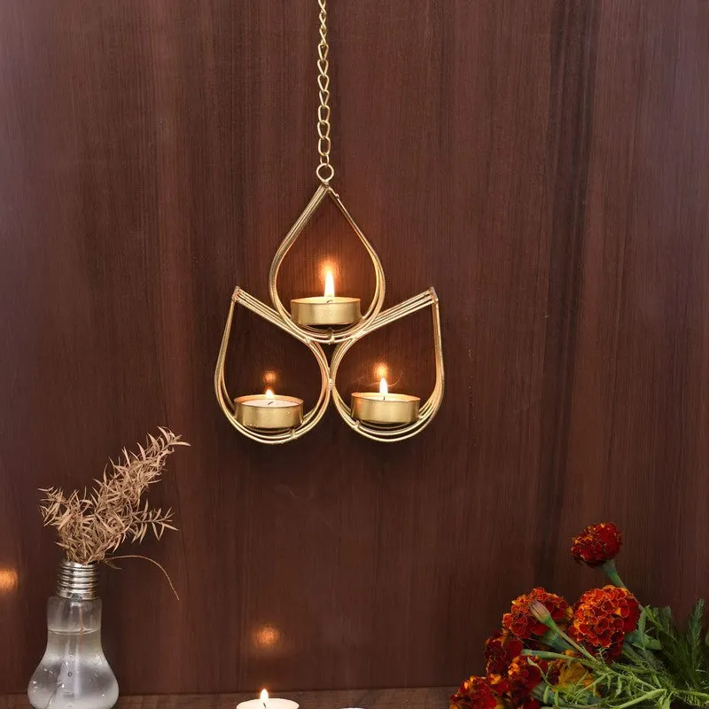 Three Eye Hanging Tealight Holder media 4