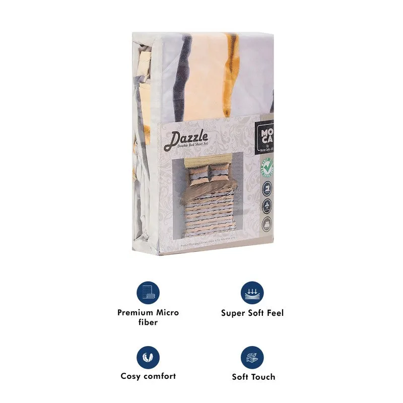 Monte Carlo Mild Stripes Bedsheet - 120 GSM media 11