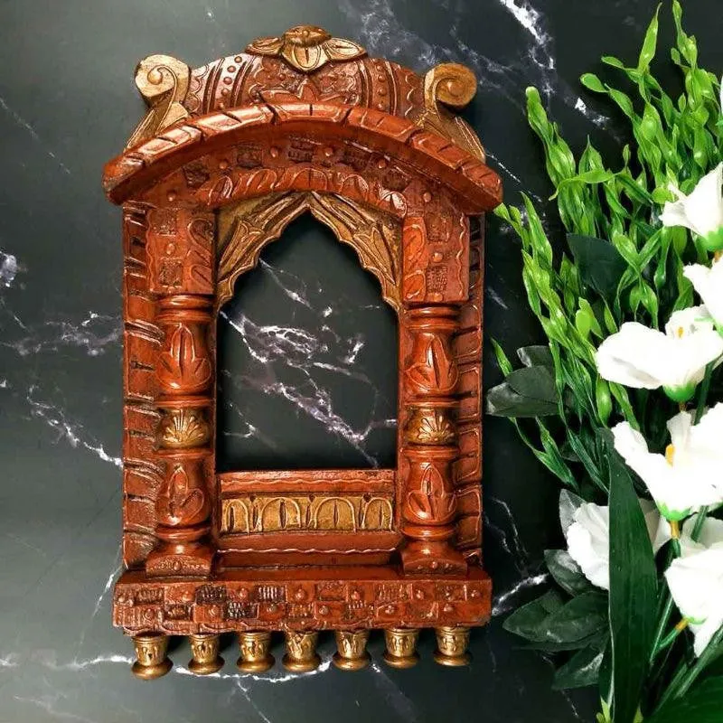 Ijala Jharokha Wooden Wall Accent media 3