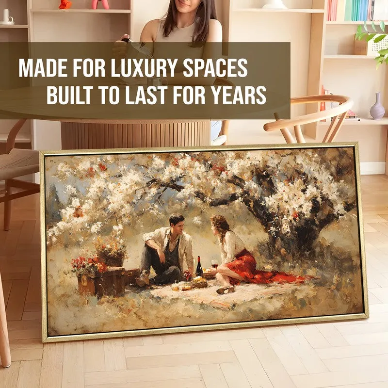 Blossom Canopy Canvas Wall Painting With Frame media 5
