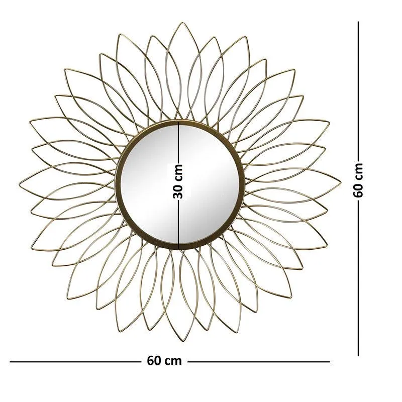 Nusha Bloom Wall Mirror media 5