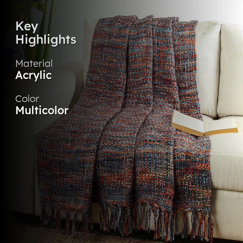Vibrato Acrylic Throw - Multicolor image 2