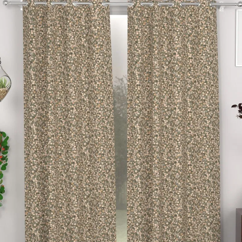 Earthen Bloom Curtains - Set of Two media 4