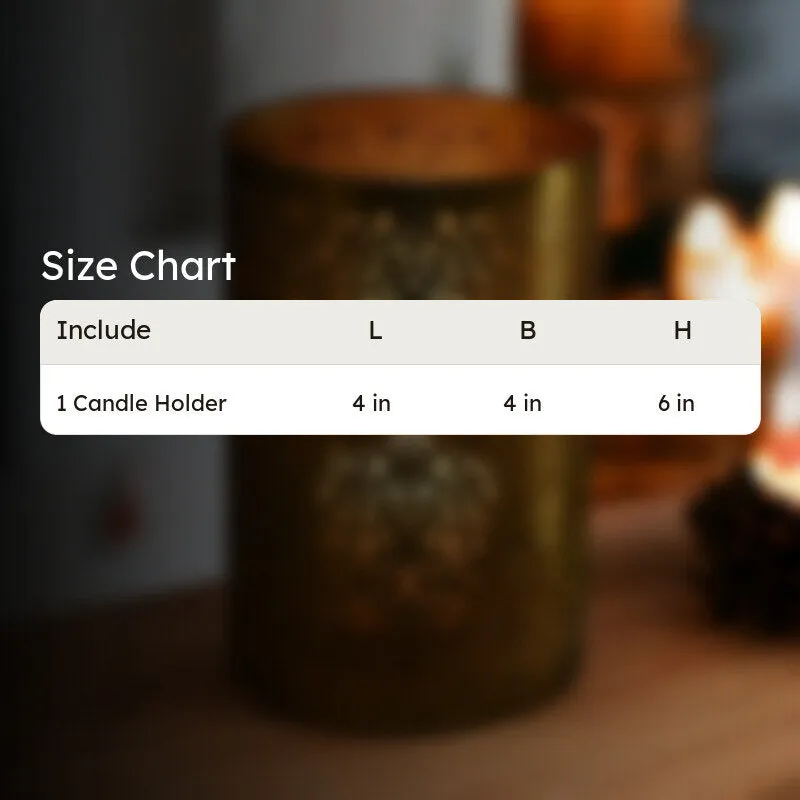 Intricarve Iron Candle Holder media 7
