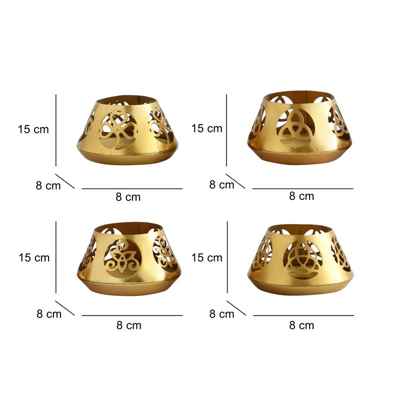 Quanta Tea Light Holder - Set Of Four media 7