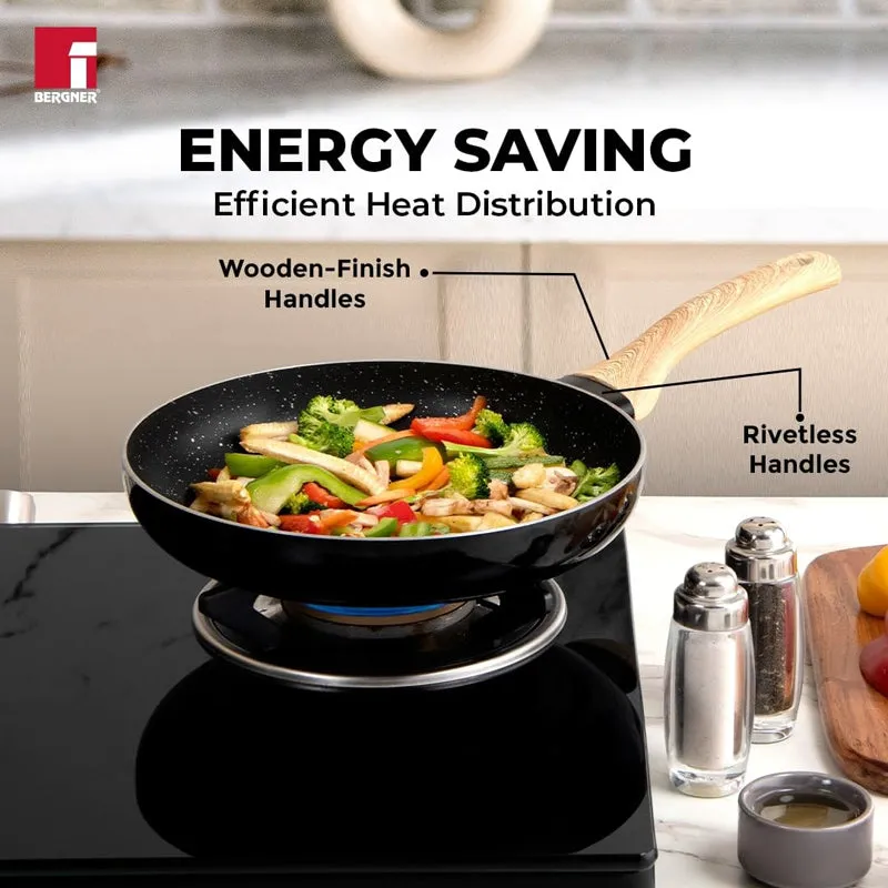 Bergner Bellini Plus Aura Rivetless Non Stick Frypan - 26 CM media 6