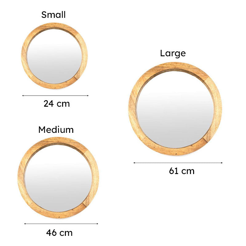 Satomi Wall Mirror - Beige media 7