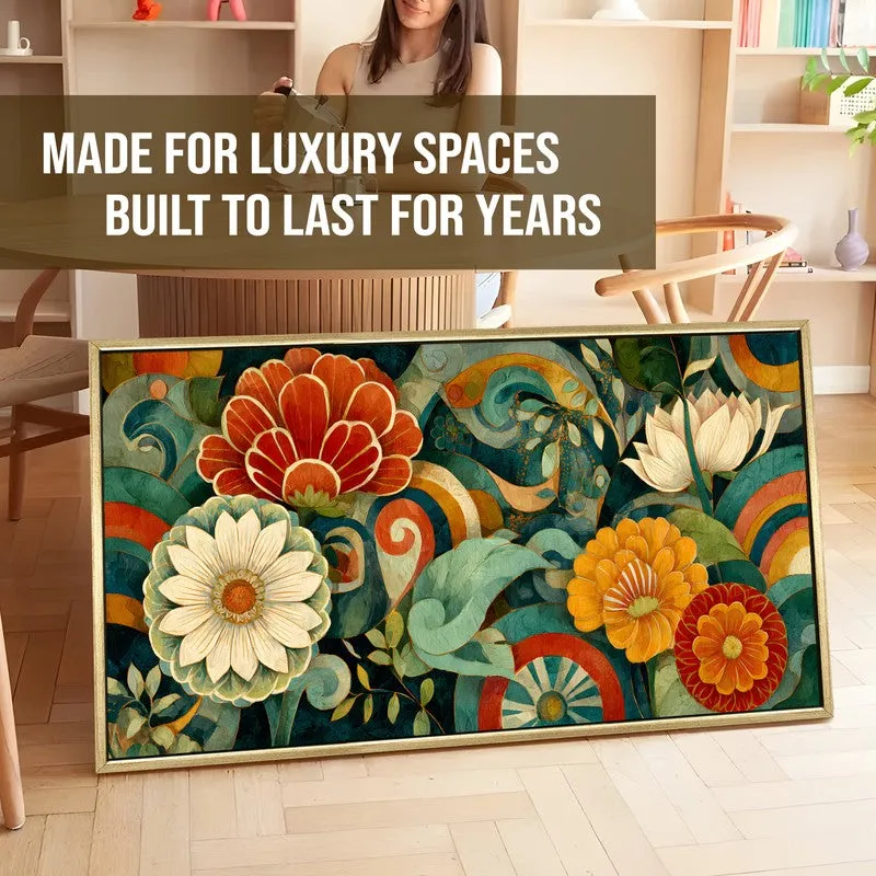 Elysian Canvas Wall Painting With Frame media 5