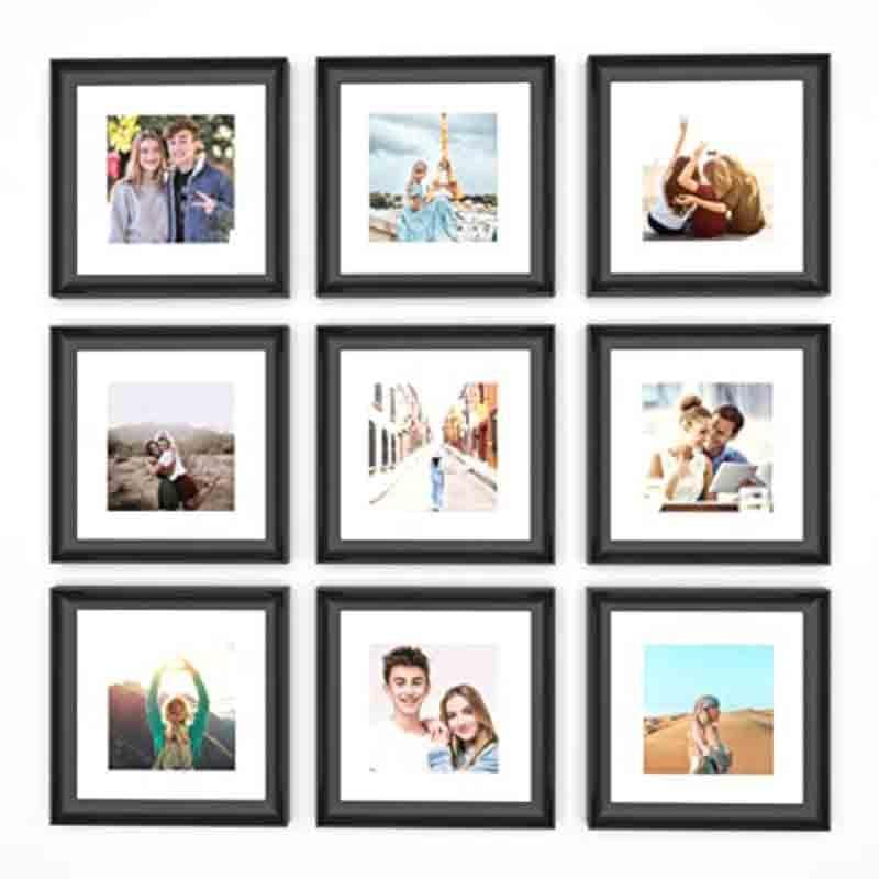 Memories Encased Photo Frame (Black) - Set Of Nine media 4