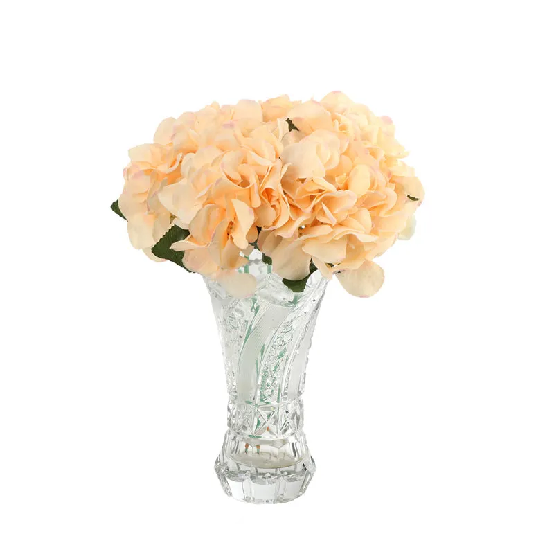 Fiora Artificial Hydrangea (Peach)  Set of Two media 6