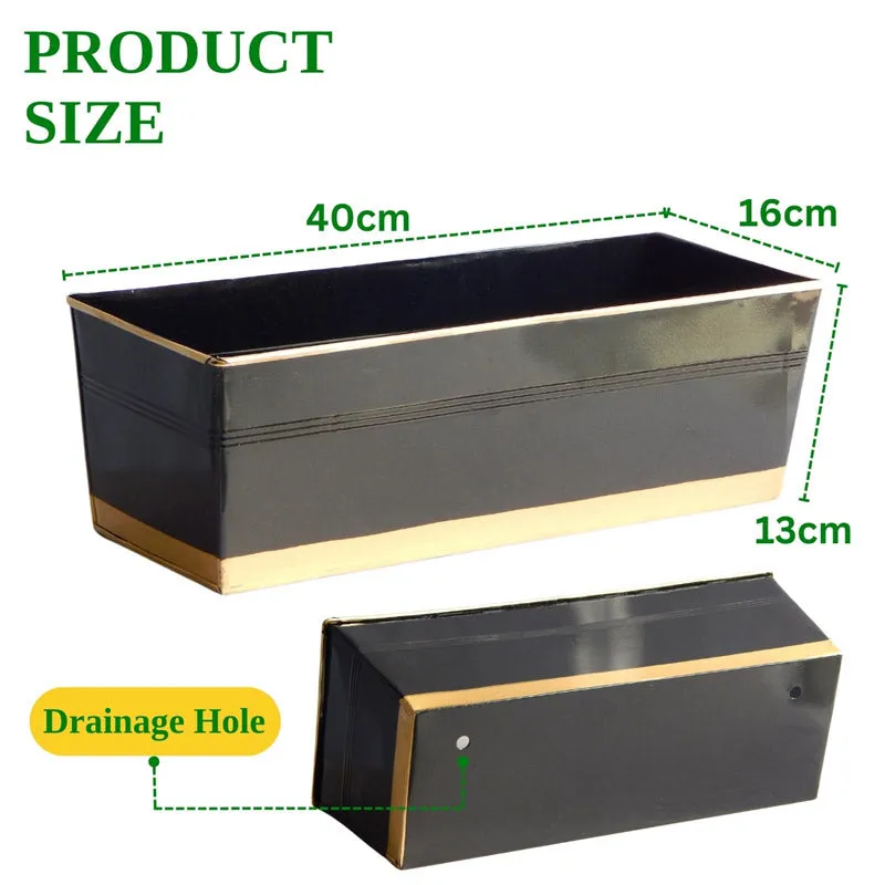 Zutoia Black Planter - Black media 9