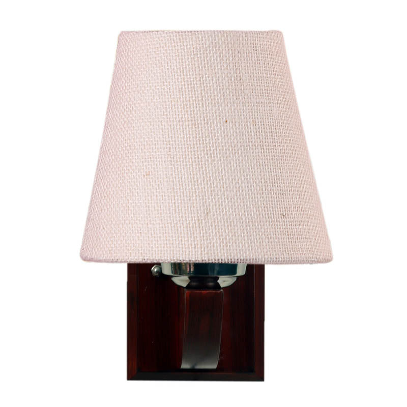 Whimsy Snow Conical Wooden Wall Lamp image 6