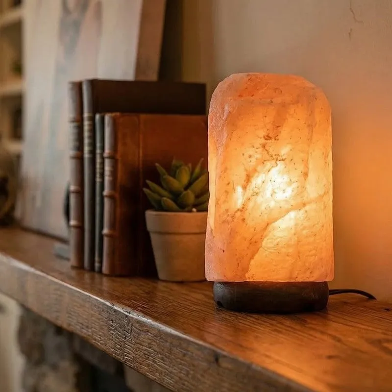 Himalayan Glow Salt Crystal Table Lamp media 5