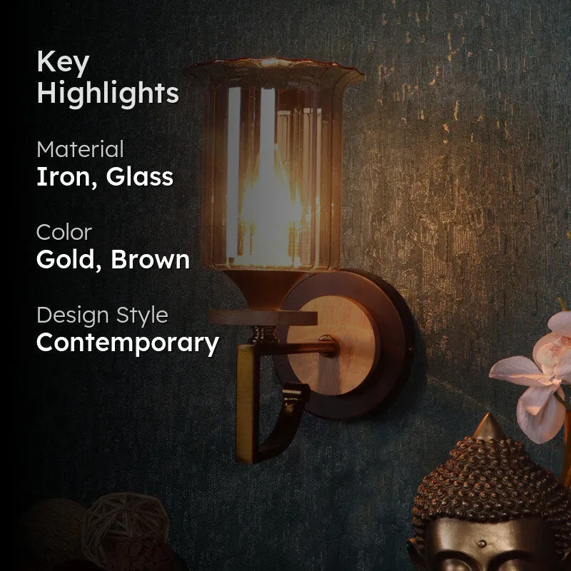 Glo Iron Wall Lamp media 2
