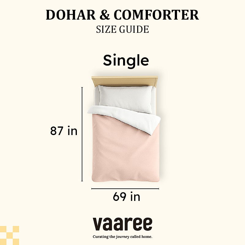 Space Race Reversible Cotton Comforter - 480 GSM media 12