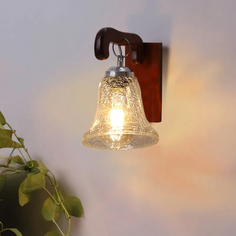 Crystal Edge Wavy Glass Wall Lamp media 4