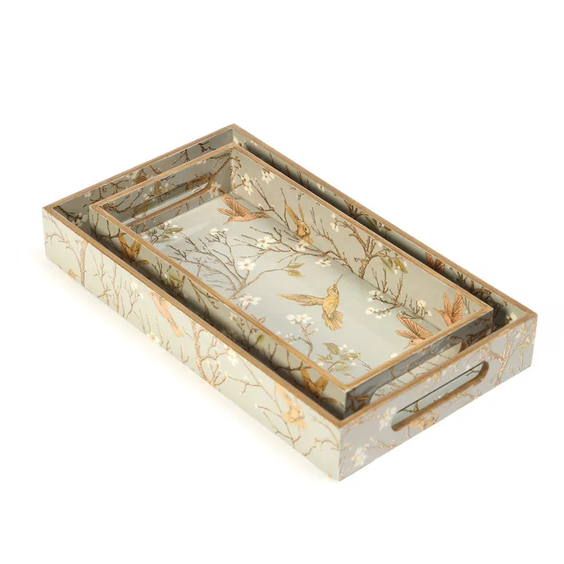 Sterling Flight Wood Serving Tray - Set Of Two media 7