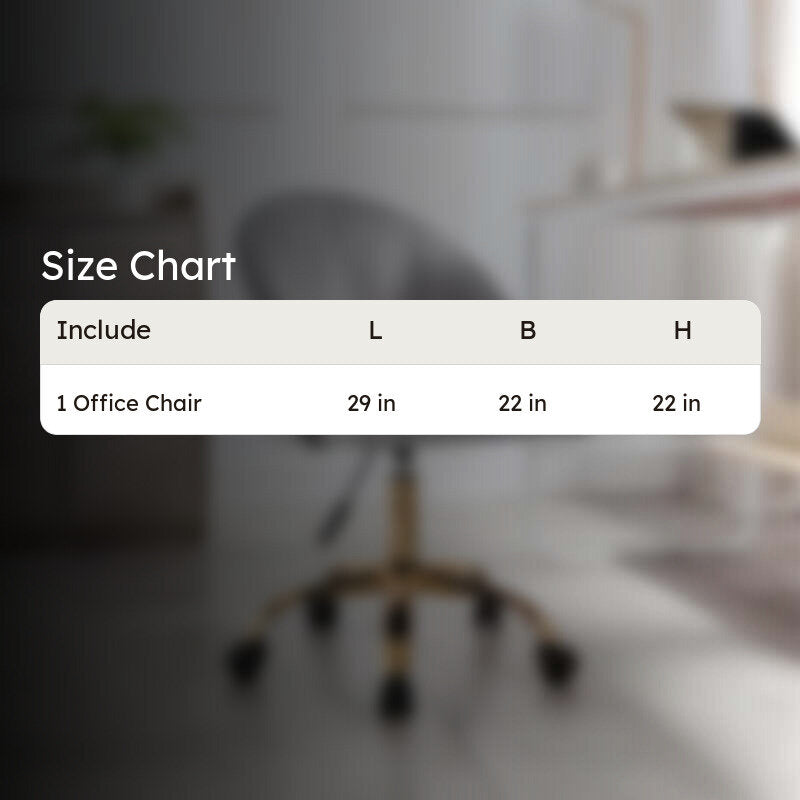 Opulon Metal Office Chair  -  Grey media 9