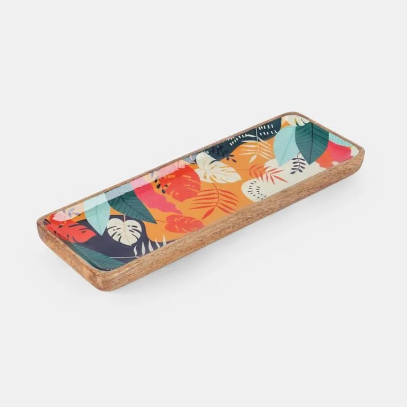 Linda Nature Rectangle Wood Platter media 3