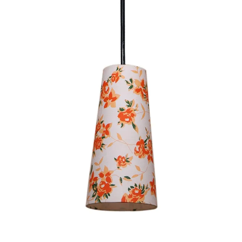 Nordic Neutral Triple Metal Ceiling Lamp - White & Orange media 6