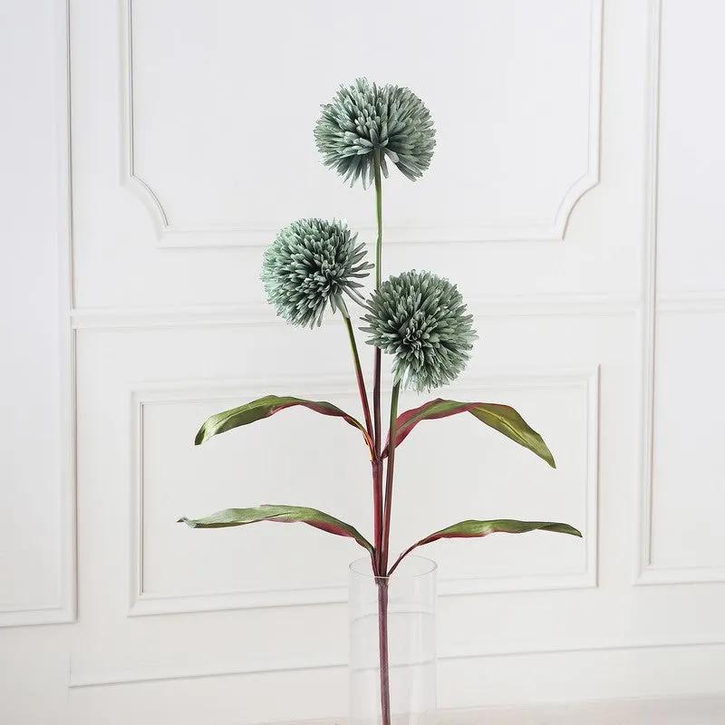 Autumn Chrysanthemum Artificial Flower Stem - Green media 4