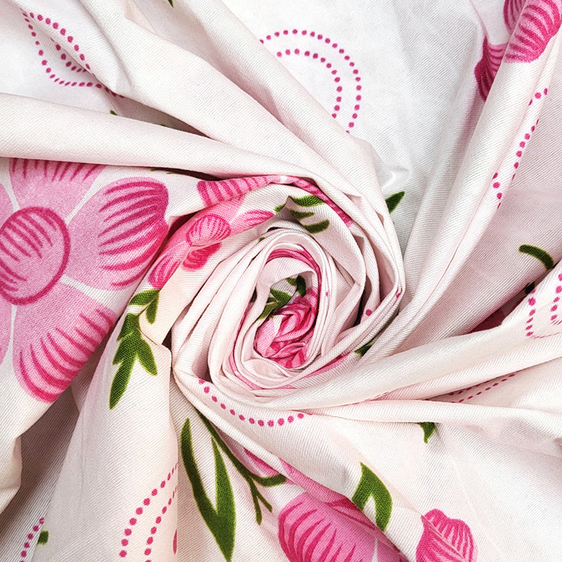 Eleonora Floral Cotton Curtain media 4