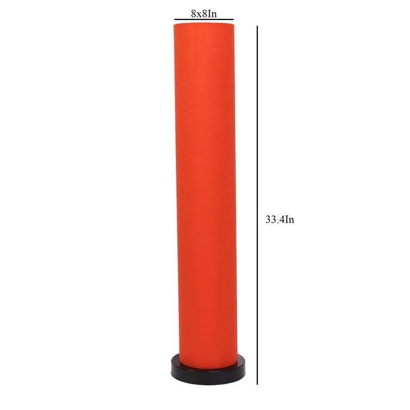 Balloon Fabric Floor Lamp - Orange media 9