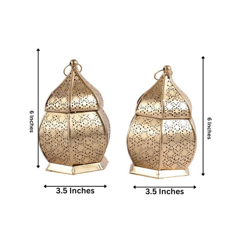 Morrocan Lantern Glow Candle Holder - Set Of Two media 5