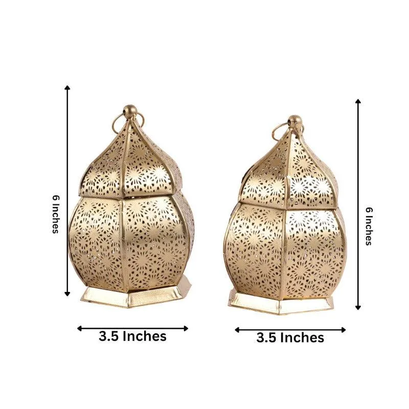 Morrocan Lantern Glow Candle Holder - Set Of Two media 5