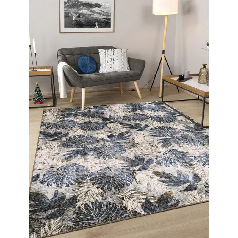 Fariyah Floral Carpet - Blue media 3