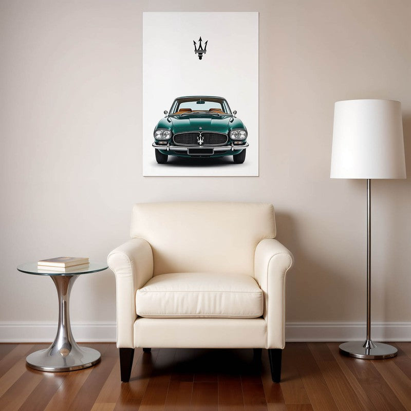 Emerald Elegance Wall Poster