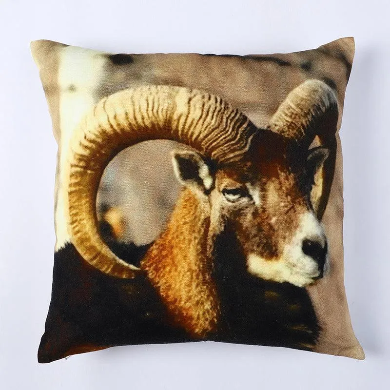 Danu Cotton Cushion Cover (Brown) - Set Of Two media 3