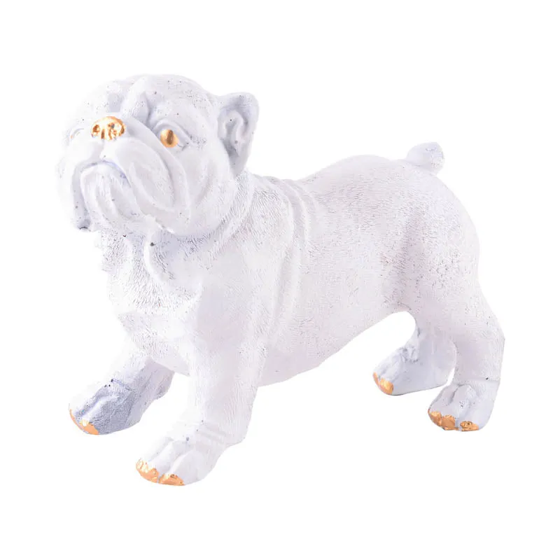 Sir Ruffington Painted Polyresin Show Piece - White media 4