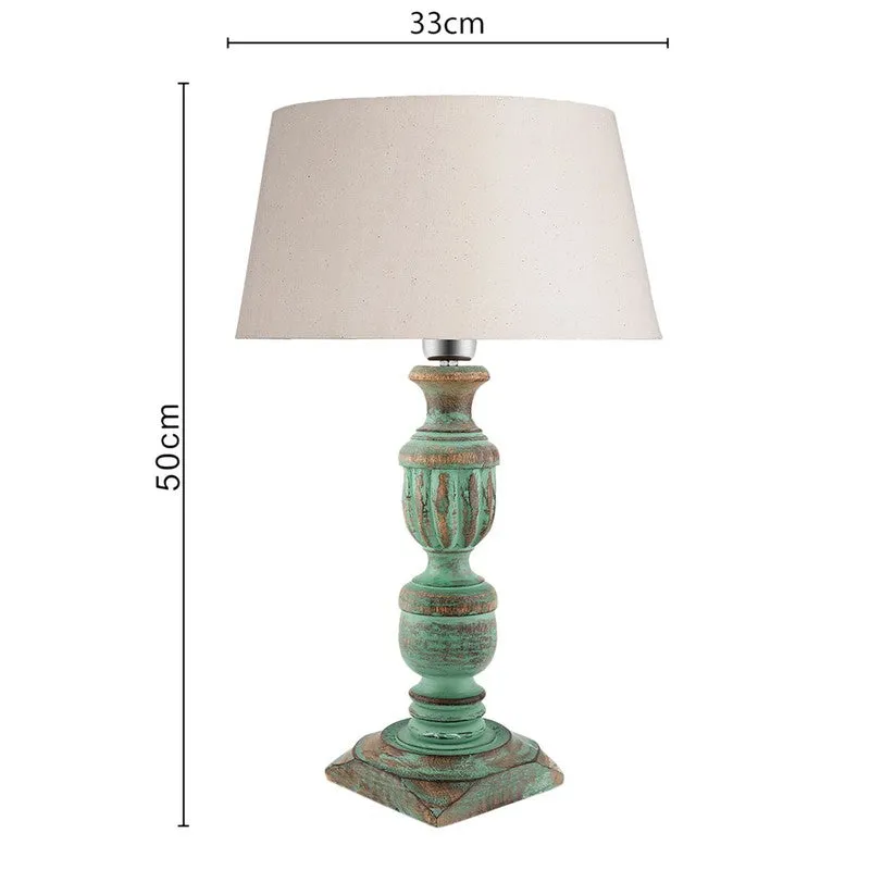 MonoCraft Wooden Table Lamp - Beige media 10