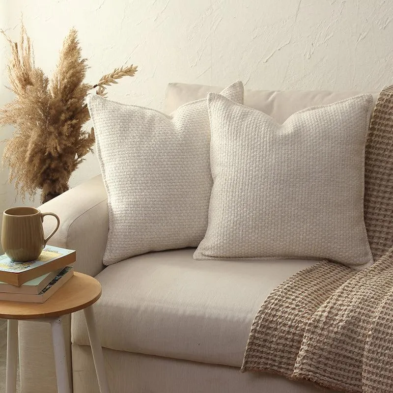 Vindhya Cushion Cover (Grey Mist) - Set Of Two media 1