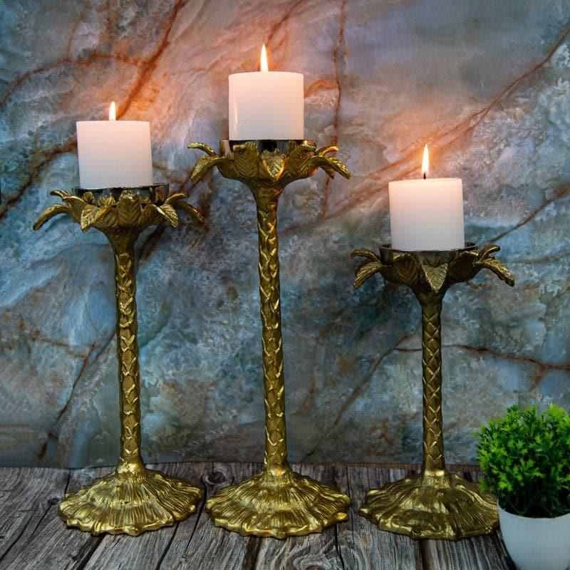 Palm Lume Candle Holder