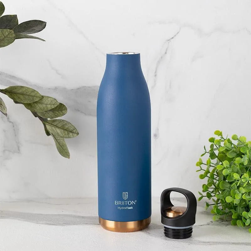 Liquid Muse Hot & Cold Thermos Water Bottle (Blue) - 750 mL media 3