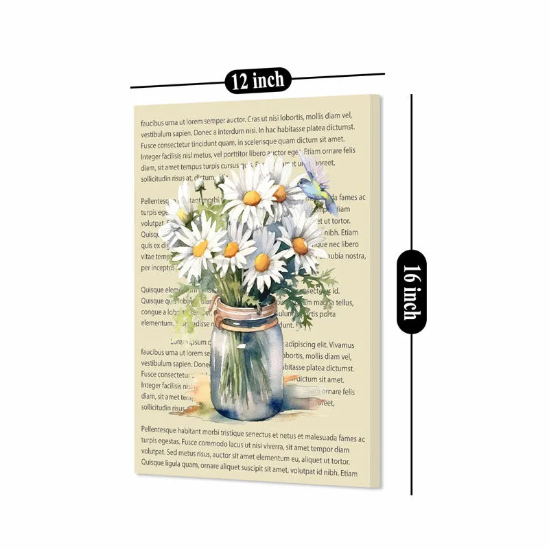 Daisy Script Wall Painting media 6