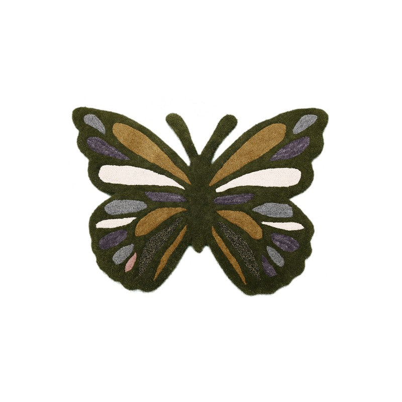 Floral Wings Wool Carpet