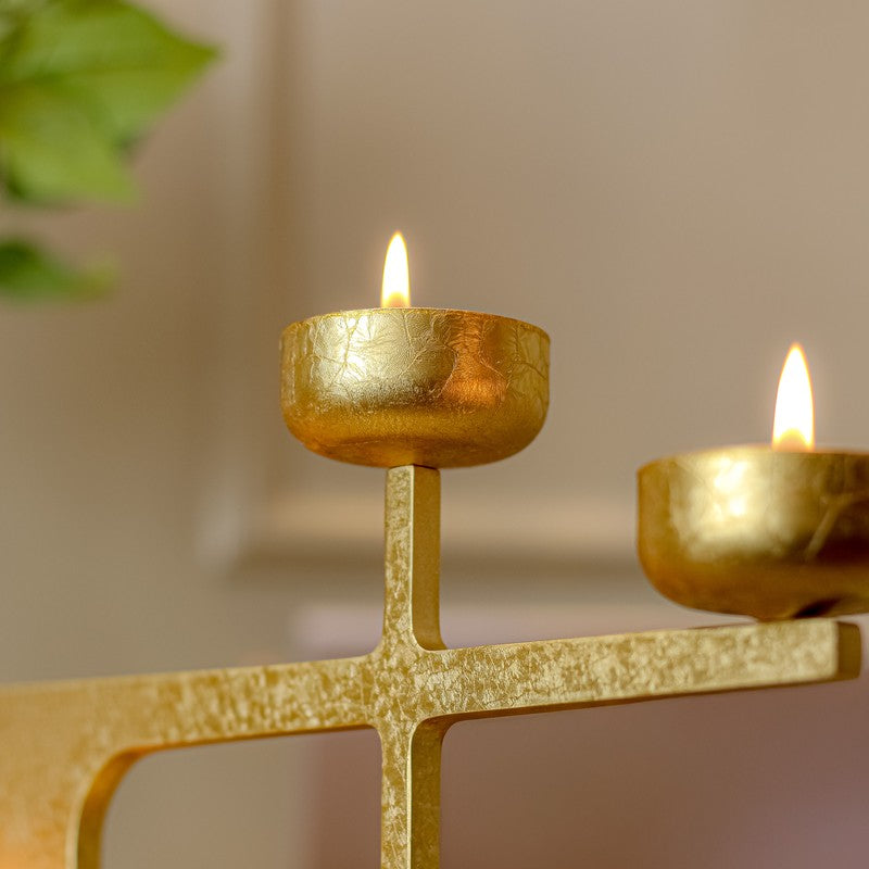 Lumora Luxe Metal Tealight Candle Holder media 7