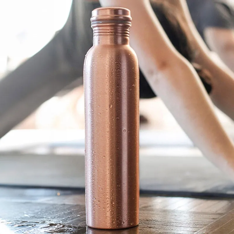 Jiva Copper Water Bottle - 1000 mL media 1