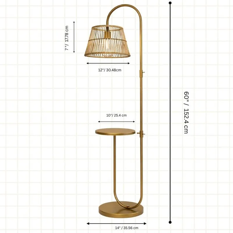 Alden Accent Metal Floor Lamp media 6