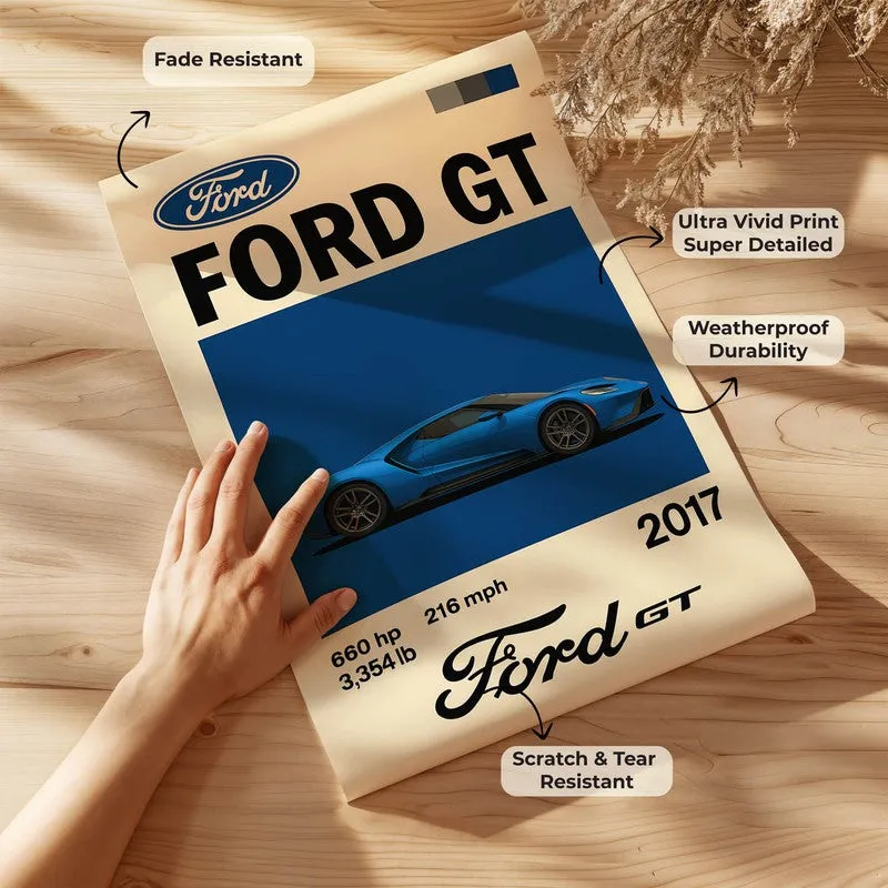 Ford GT Legacy Wall Poster media 7