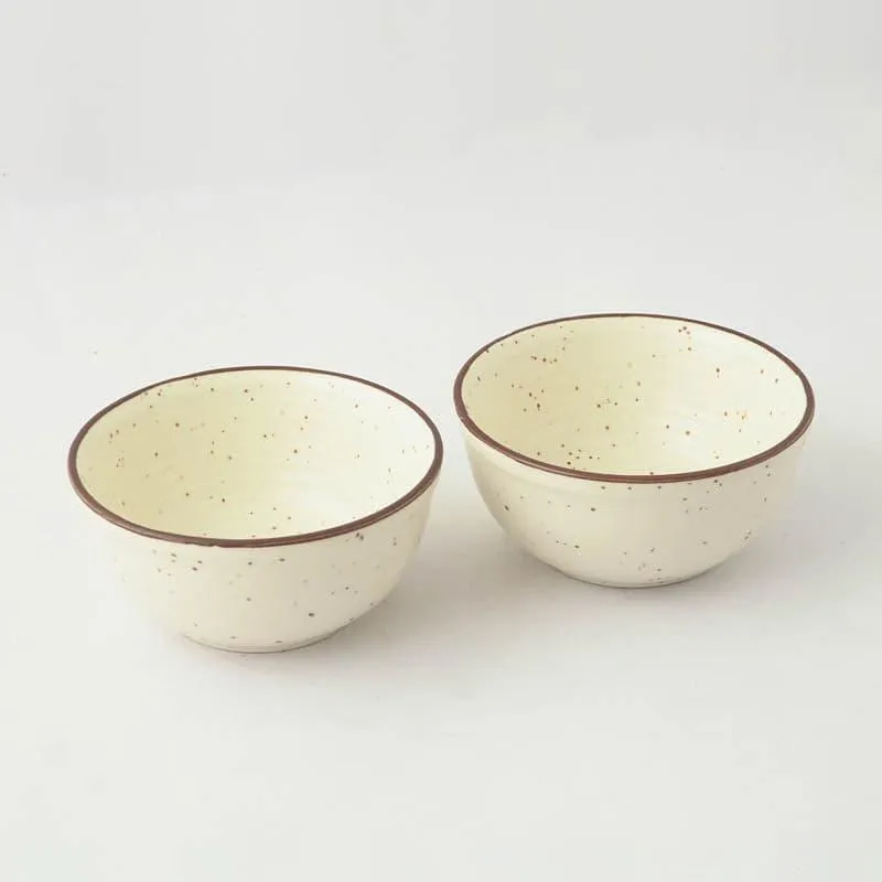 Beige Mia Bowl - Set Of Two media 5