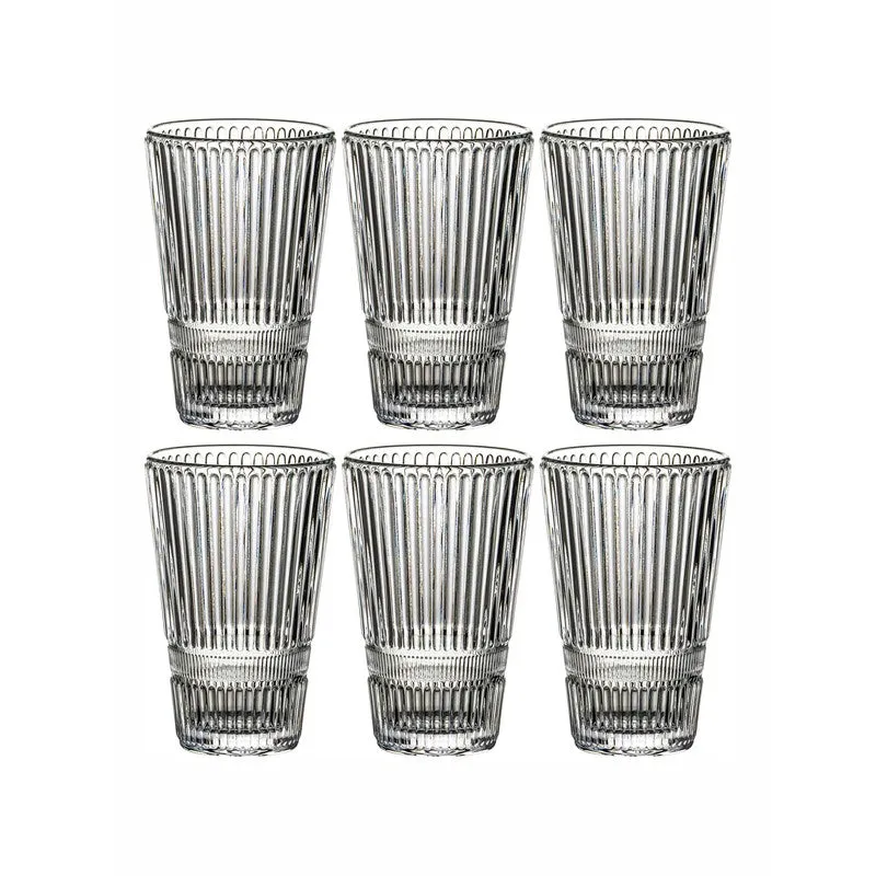 Glass Drinking Glasses (310 mL Each) - Set Of Six media 4