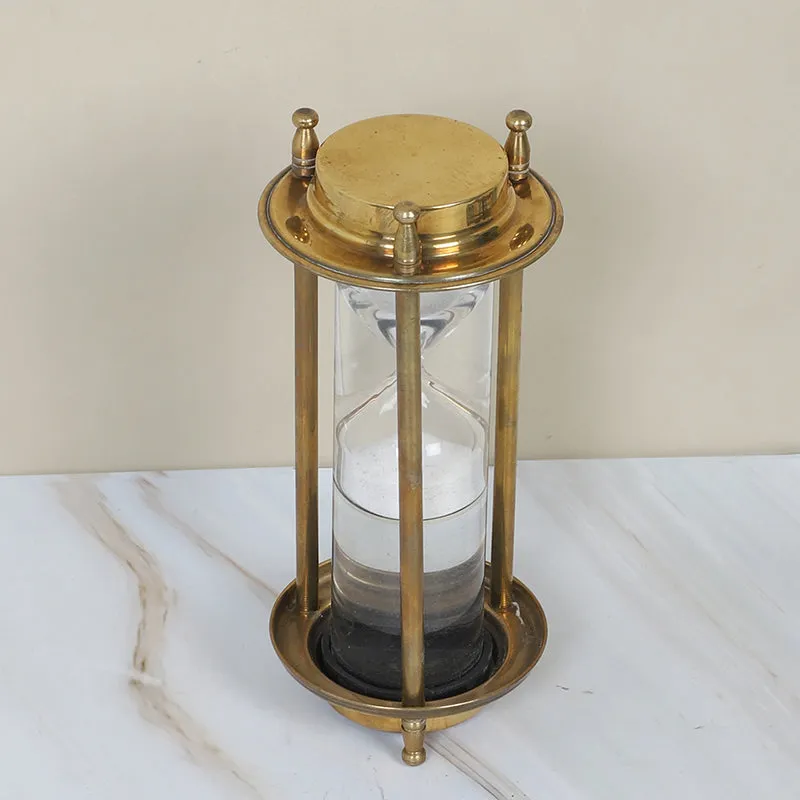 Sands Of Time Steel Showpiece - Gold media 6
