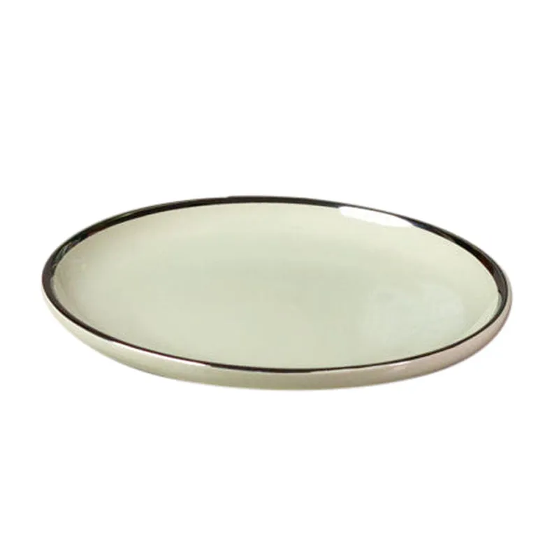Sage Rim Quarter Plate - Set Of Two media 6