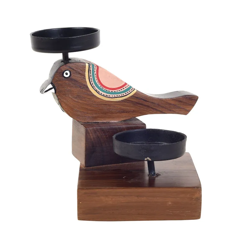 Bird Gaurd Tealight Candle Holder media 3
