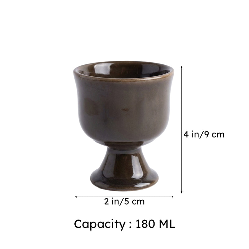 Alto Glossy Icecream Cup (180 ML) - Black media 6