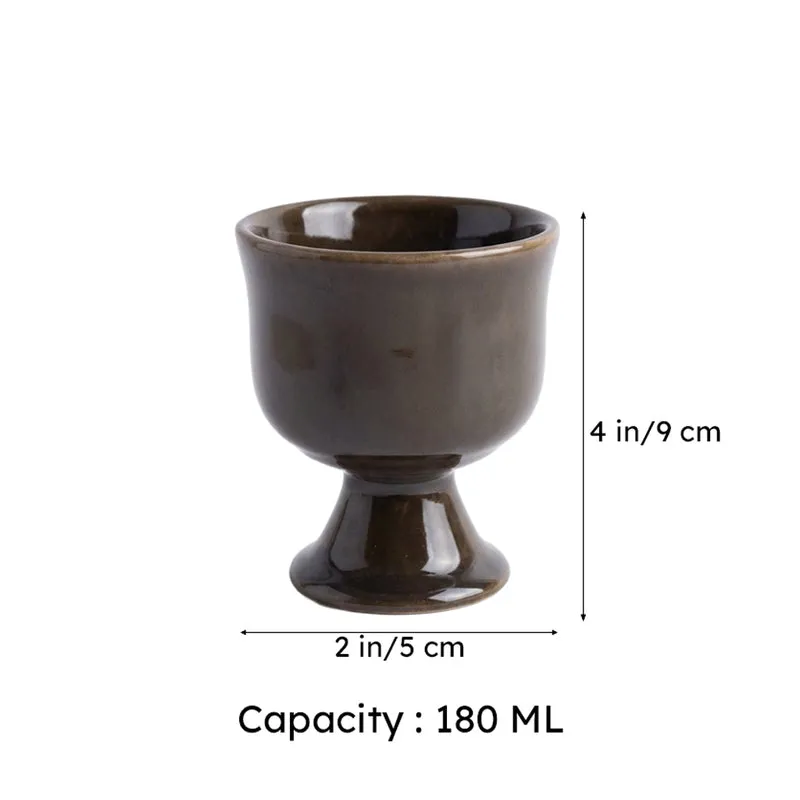 Alto Glossy Icecream Cup (180 ML) - Black media 6